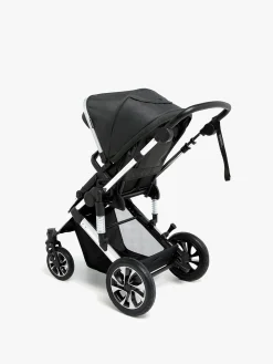 Beemoo Maxi 4 Klapvogn, Black/Silver