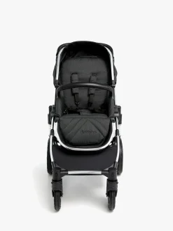 Beemoo Maxi 4 Klapvogn, Black/Silver