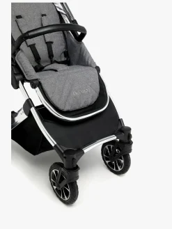 Beemoo Maxi 4 Klapvogn, Grey/Silver