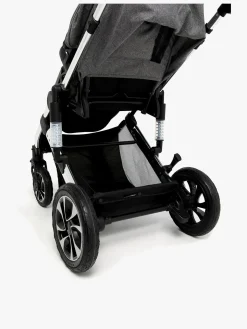 Beemoo Maxi 4 Klapvogn, Grey/Silver