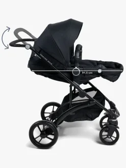 Beemoo Move 2-in-1 Kombivogn, Asphalt