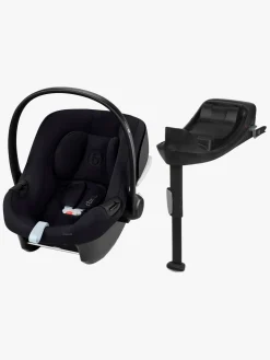 Beemoo Move 2-in-1 Kombivogn inkl. Cybex Aton B2 i-Size Autostol Baby & Base, Asphalt/Volcano Black