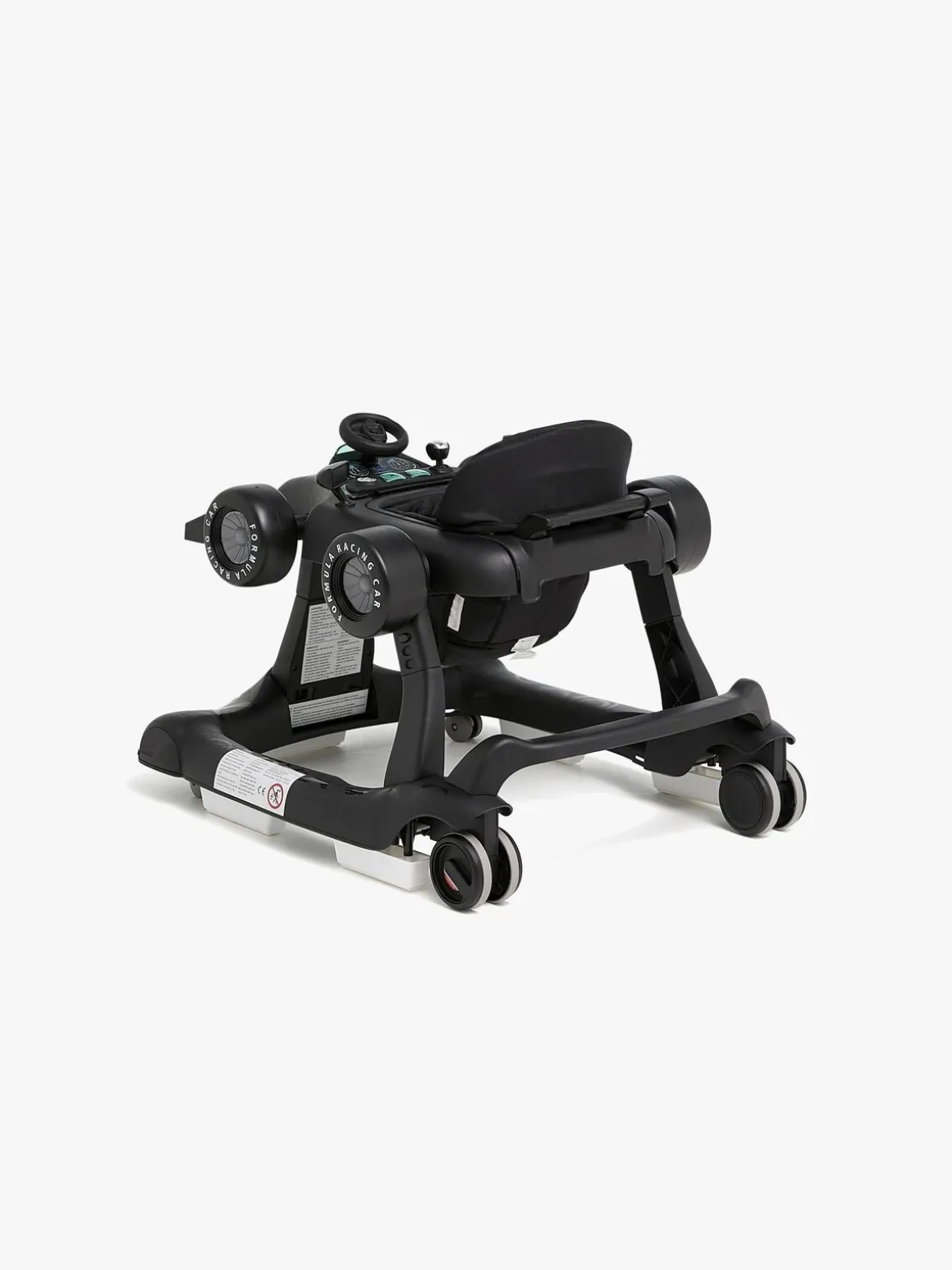 Beemoo PLAY Bil Gåstol, All Black