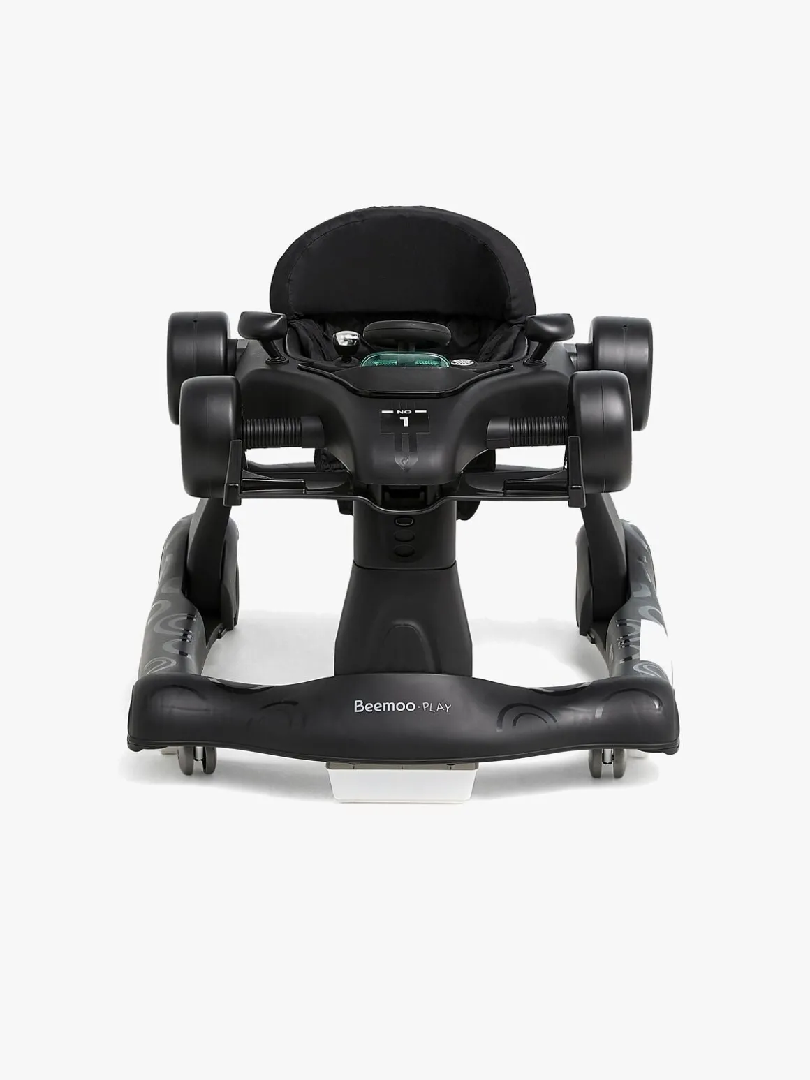 Beemoo PLAY Bil Gåstol, All Black