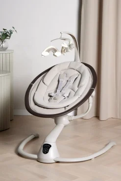 Beemoo PLAY Rocker 2 Skråstol, Sand/Wood