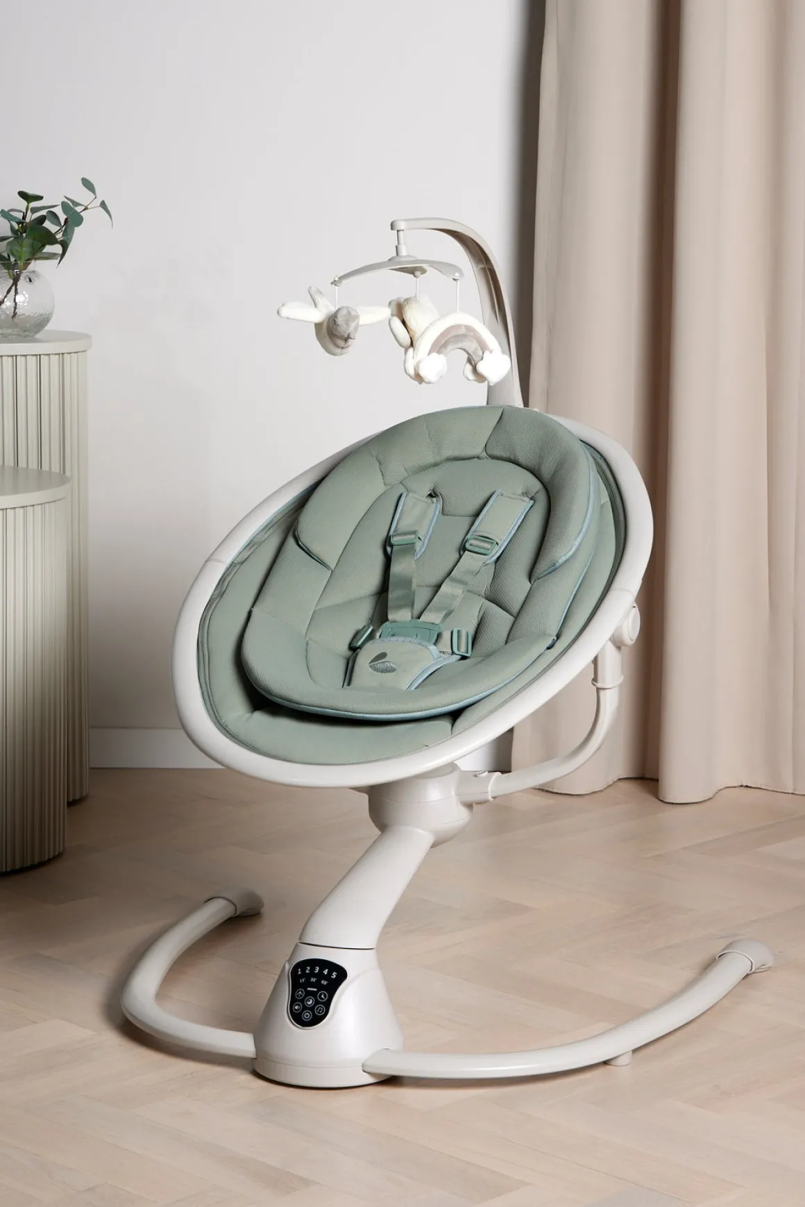 Beemoo PLAY Rocker 2 Skråstol, Sage/Sand