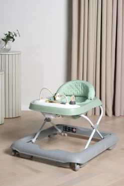 Beemoo PLAY Steps Gåstol, Green/Grey