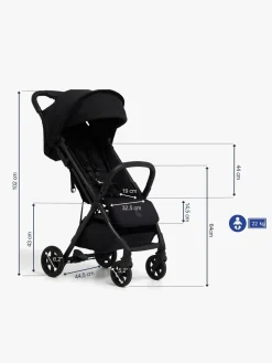 Beemoo Pro Airway Klapvogn, Coffee Black