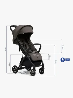 Beemoo Pro Airway Klapvogn, Mocha Grey