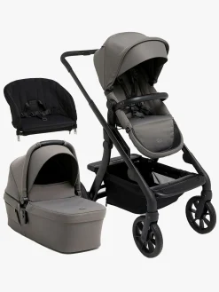 Beemoo Pro Max Duovogn inkl. Toddler seat, Mocha Grey