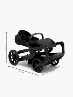 Beemoo Pro Max Klapvogn, Black