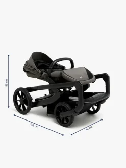 Beemoo Pro Max Klapvogn, Mocha Grey