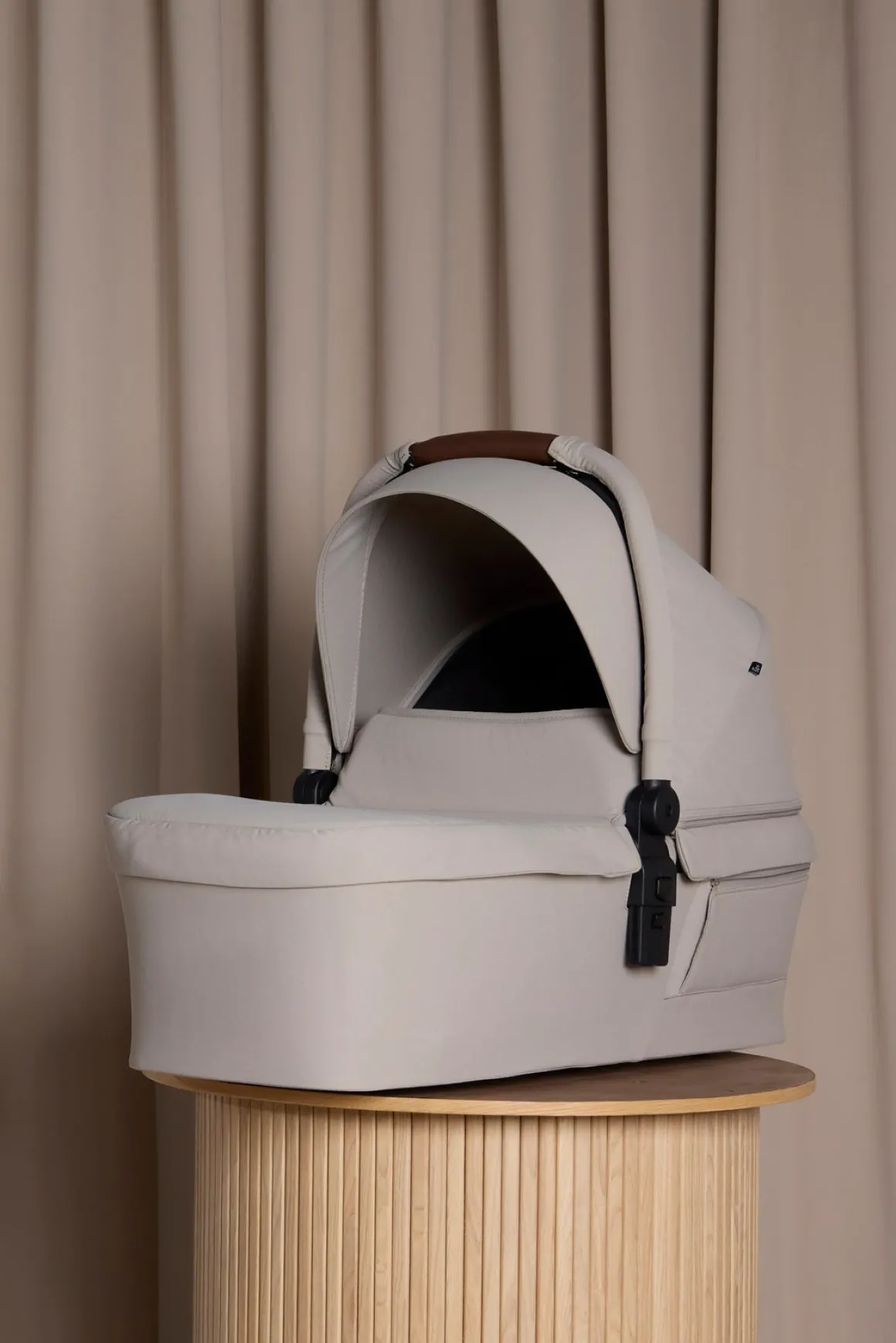 Beemoo Pro Max Søskendevogn inkl. Liggedele, Latte Beige