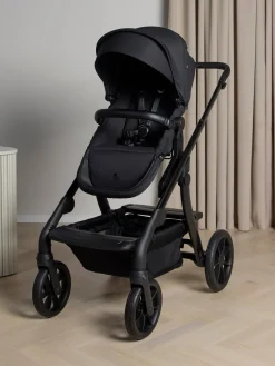 Beemoo Pro Max Søskendevogn inkl. Liggedele, Coffee Black