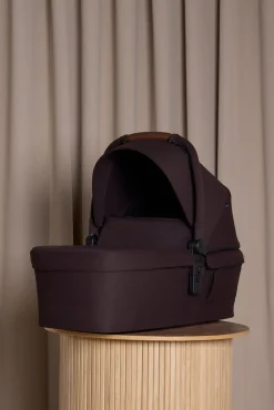 Beemoo Pro Max Søskendevogn inkl. Liggedele, Espresso Brown