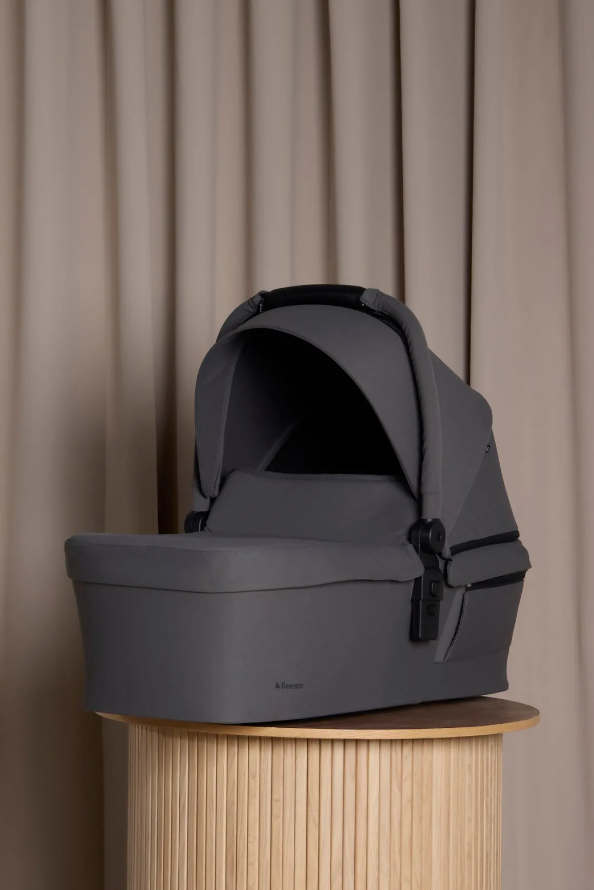 Beemoo Pro Max Søskendevogn inkl. Liggedel, Mocha Grey