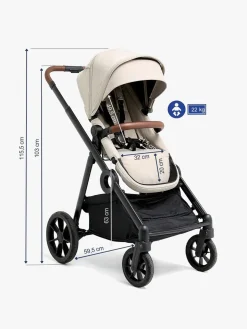 Beemoo Pro Multi 2 Klapvogn, Latte Beige