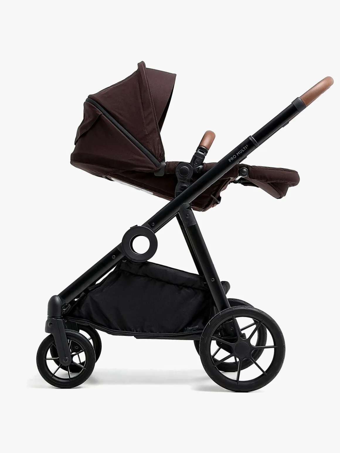 Beemoo Pro Multi 2 Klapvogn, Espresso Brown