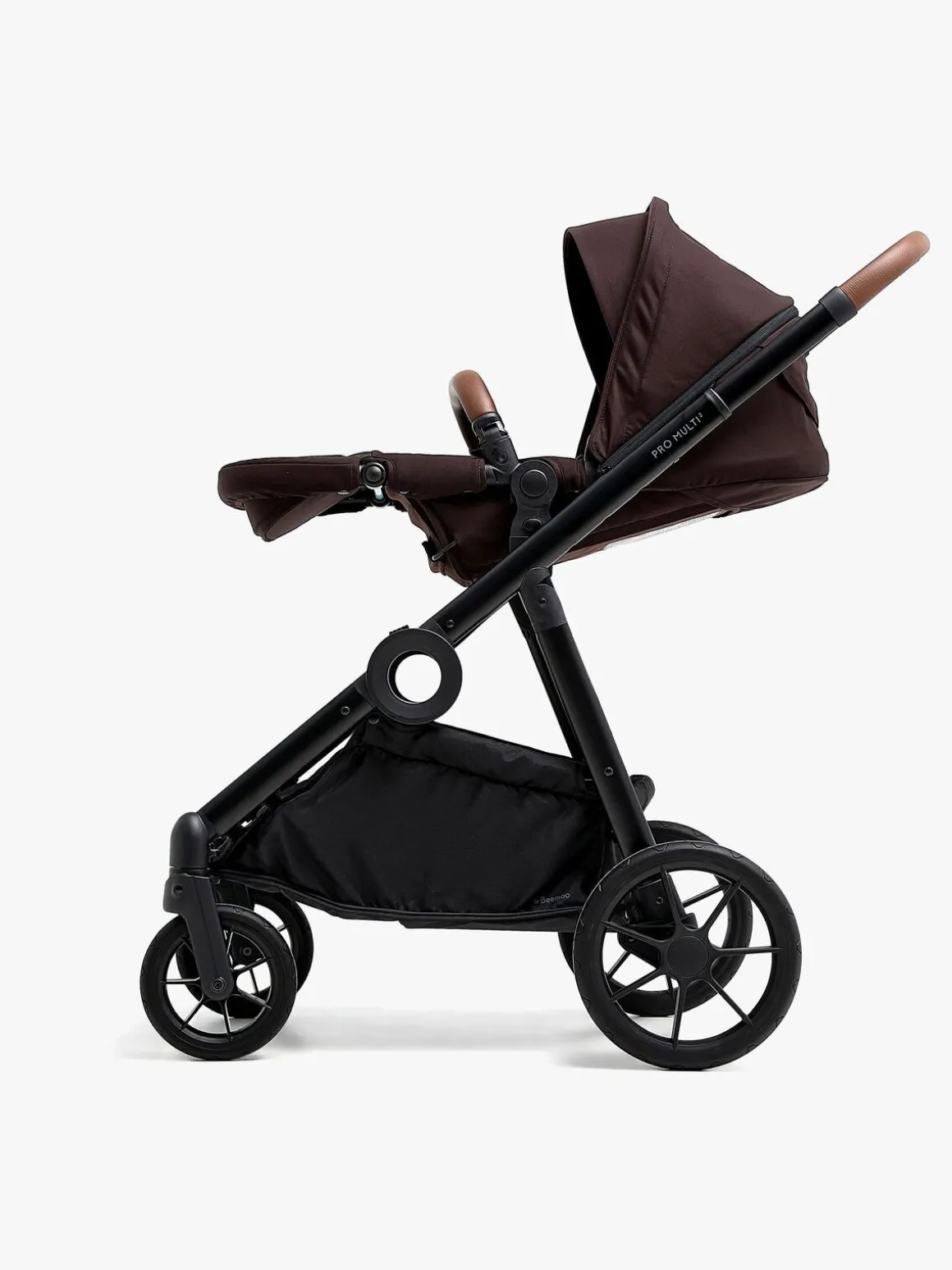 Beemoo Pro Multi 2 Klapvogn, Espresso Brown