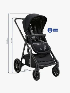 Beemoo Pro Multi 2 Klapvogn, Coffee Black