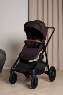 Beemoo Pro Multi 2 Søskendevogn inkl. Liggedel, Espresso Brown