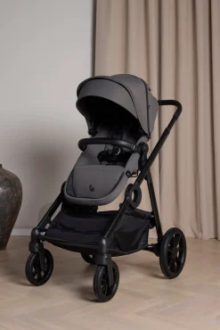 Beemoo Pro Multi 2 Tvillingevogn, Mocha Grey