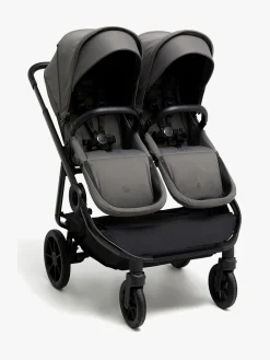 Beemoo Pro Twin 2 Søskendevogn, Mocha Grey