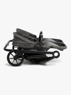 Beemoo Pro Twin 2 Søskendevogn, Mocha Grey