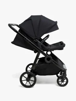 Beemoo Pro Twin 2 Søskendevogn, Coffee Black