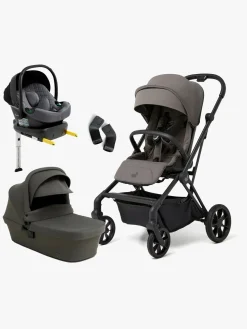 Beemoo Pro Twist Duovogn Inkl. Beemoo Route Autostol Baby & Base, Mocha Grey/Mineral Grey