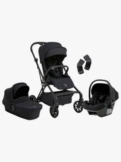 Beemoo Pro Twist Duovogn inkl. Beemoo Route Autostol Baby, Coffee Black/Black Stone