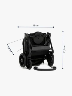 Beemoo Pro Twist Klapvogn, Mocha Grey