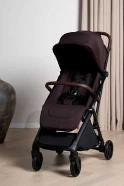 Beemoo Pro Venti Klapvogn inkl. Padded Transporttaske, Espresso Brown