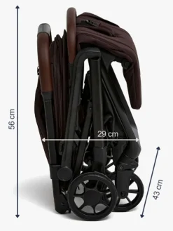 Beemoo Pro Venti Klapvogn, Espresso Brown