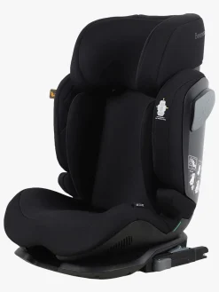 Beemoo Recline i-Size Autostol inkl. 3-in-1 Sædebeskyttelse, Black Stone