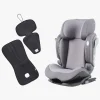 Beemoo Recline i-Size Autostol inkl. Ventilerende Hynde, Mineral Grey/Antracit