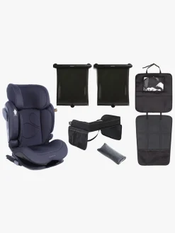 Beemoo Recline i-Size Autostol inkl. Tilbehør, Anthracite