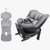 Beemoo Reverse i-Size Bagudvendt Autostol inkl. Ventilerende Hynde, Mineral Grey/Grey