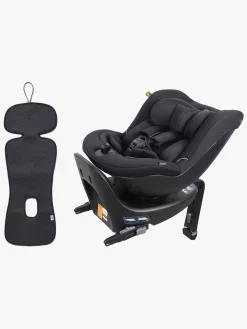 Beemoo Reverse i-Size Bagudvendt Autostol inkl. Ventilerende Hynde, Black Stone/Antracit