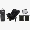Beemoo Rotate i-Size Vendbar Autostol inkl. Tilbehør, Black Stone