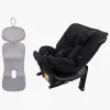 Beemoo Rotate i-Size Vendbar Autostol inkl. Ventilerende Hynde, Black Stone/Grey