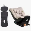 Beemoo Rotate i-Size Autostol inkl. Petite Chérie Ventilerende Hynde, Oat/Antracit