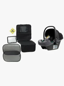 Beemoo Route i-Size Autostol Baby Inkl. Tilbehør, Mineral Grey