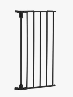 Beemoo SAFE Protect Skruegitter/rumdeler 3 Sektioner inkl. Forlængerdel 30 cm, Black