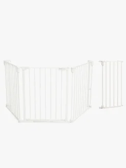 Beemoo SAFE Protect Skruegitter/rumdeler 3 Sektioner inkl. Forlængerdel 30 cm, White