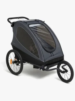 Beemoo Sporty Trail Cykelanhænger inkl. Løbesæt, Asphalt