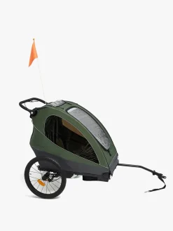 Beemoo Sporty Trail Cykelanhænger, Green