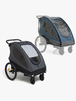 Beemoo Sporty Trail Cykelanhænger inkl. Regnslag, Asphalt