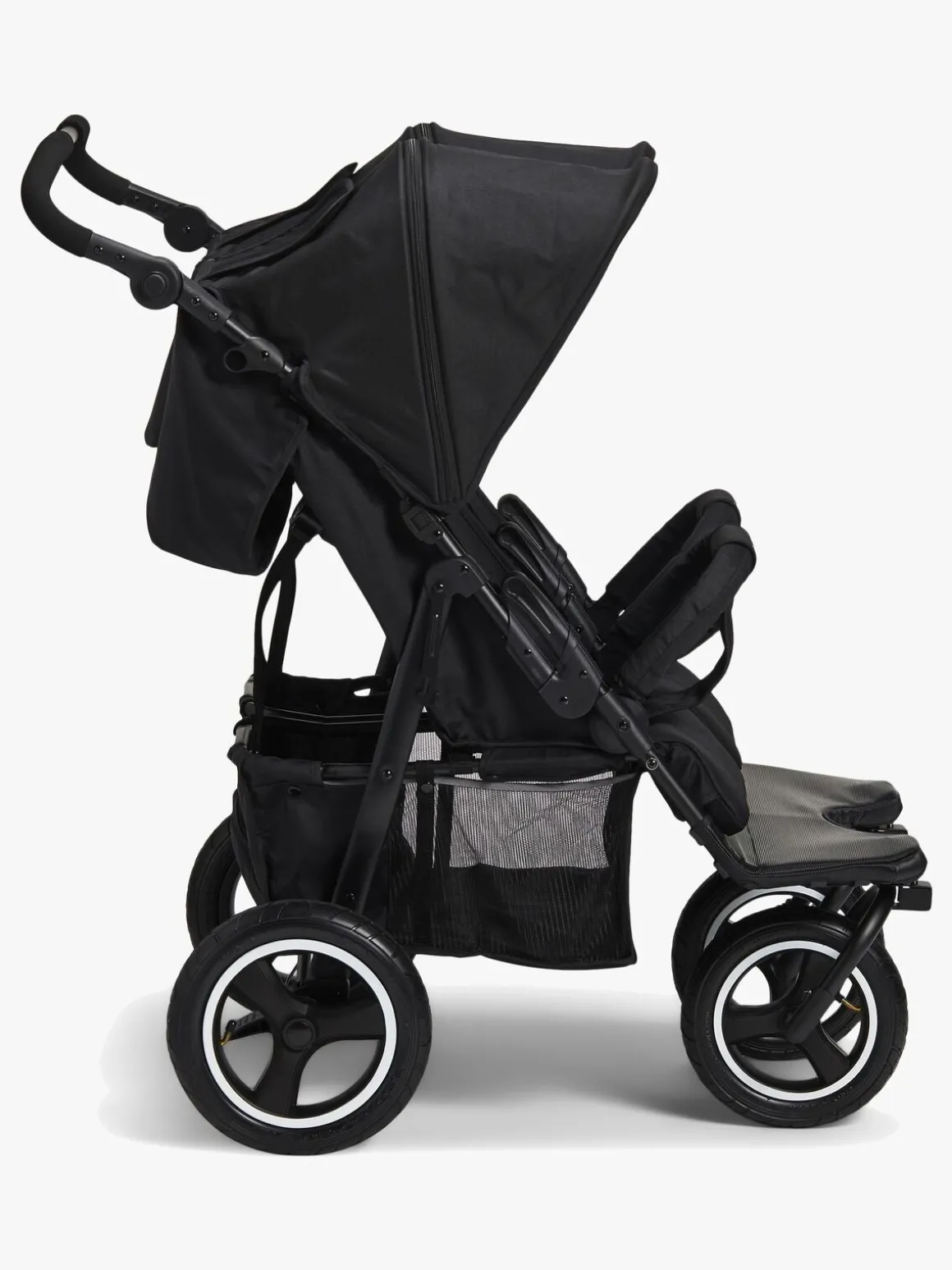 Beemoo Swing Søskendevogn, Black