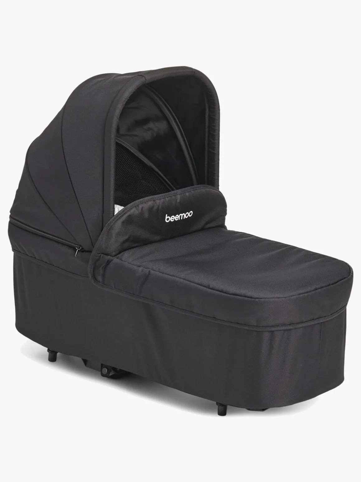 Beemoo Swing Søskendevogn inkl. Liggedel, Sort